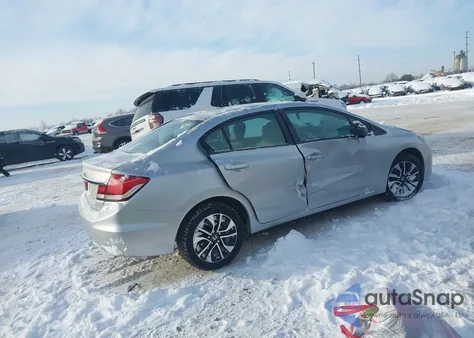 2013 Honda Civic Ex z USA, uszkodzony, nr VIN 19XFB2F85DE040035